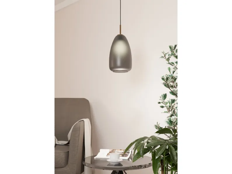 Lampada a sospensione Alobrase di Eglo
