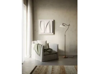 Lampada da terra Anita, design essenziale di Il Fanale.