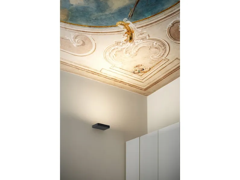 Lampada da parete in alluminio Antares di Rotaliana