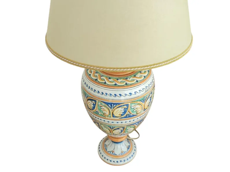 Lampada da tavolo Arabesco Seicentesco di Alemanna