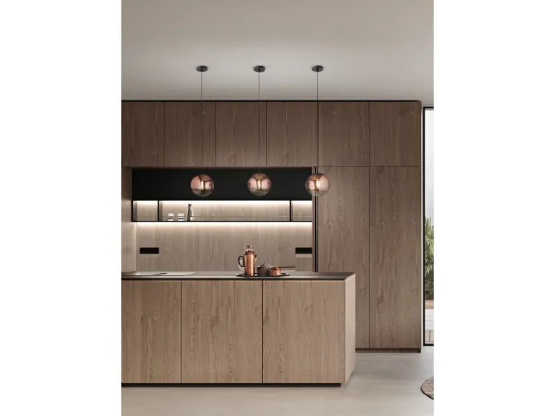 Lampada a sospensione Balu in vetro soffiato di Ondaluce