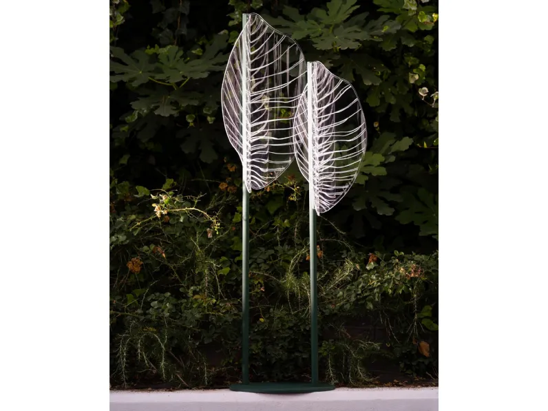 Lampada da esterno Beba in metallo e cristallo acrilico di Vesta