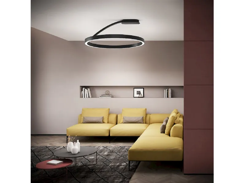 Lampada ad anello luminoso Bellai Home da parete di Team Italia