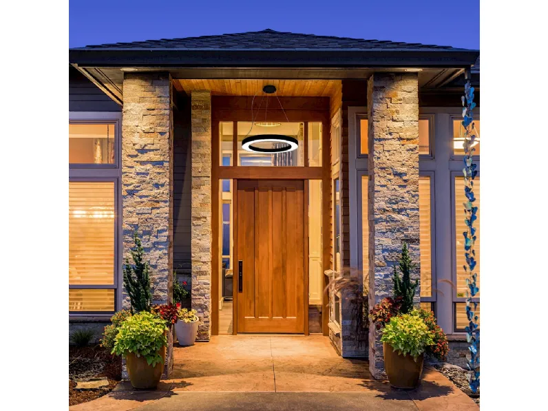 Lampada in policarbonato con struttura in alluminio verniciato Bellai Outdoor di Team Italia