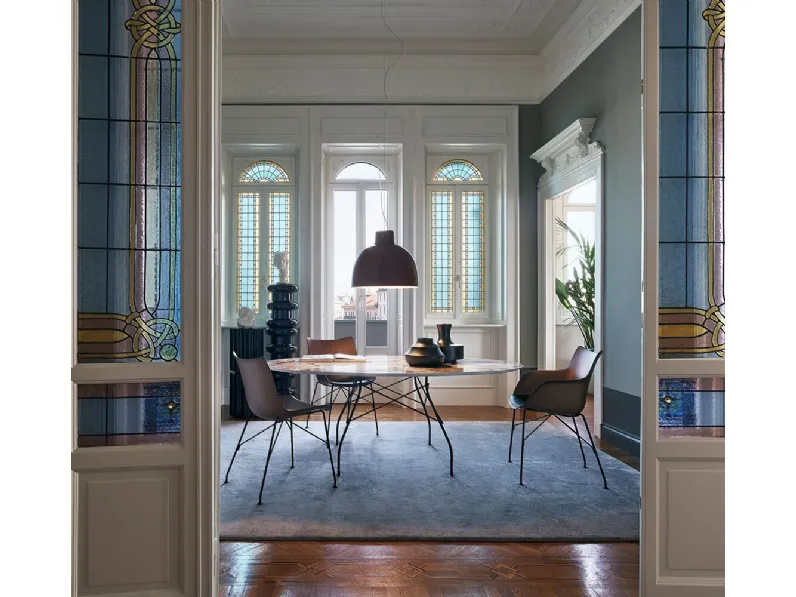 Lampada a sospensione Bellissima in tecnopolimero termoplastico finitura Lucida di Kartell