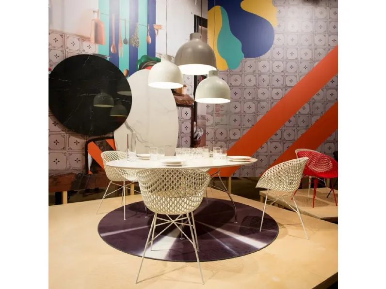 Lampada a sospensione Bellissima in tecnopolimero termoplastico finitura Lucida di Kartell