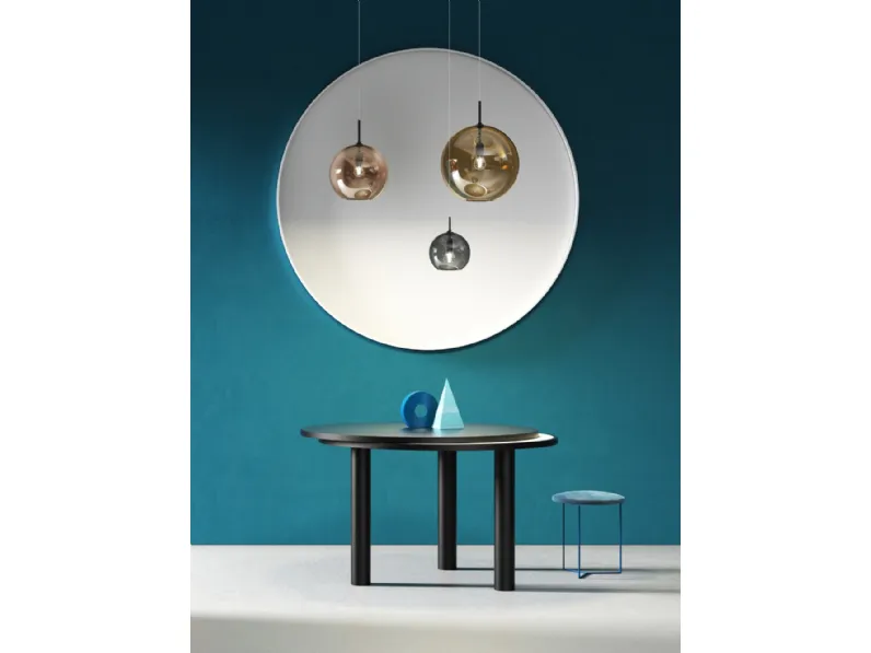 Lampada a sospensione Beluga Royal in vetro soffiato di Fabbian