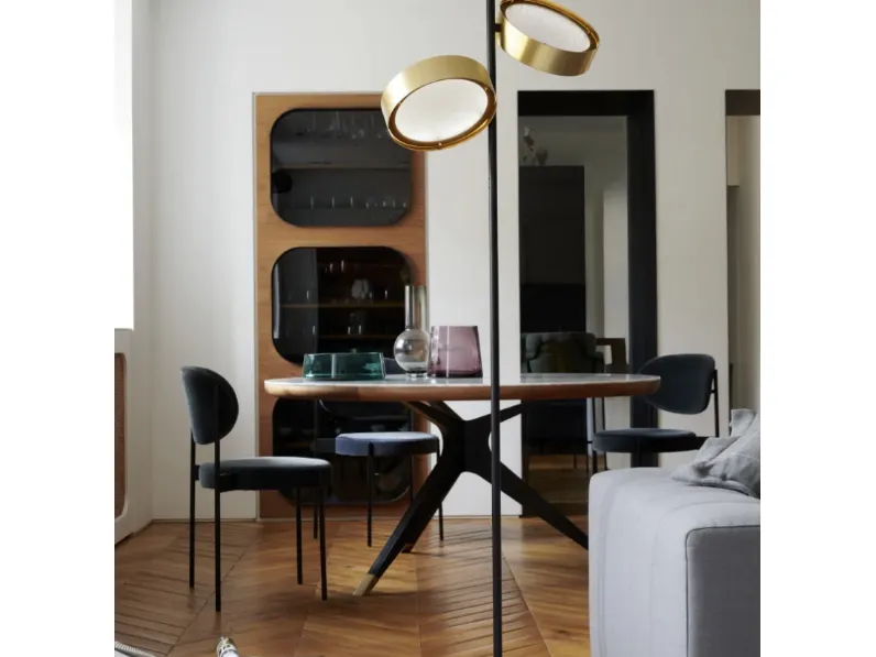 Lampada da terra Berlin di Oluce