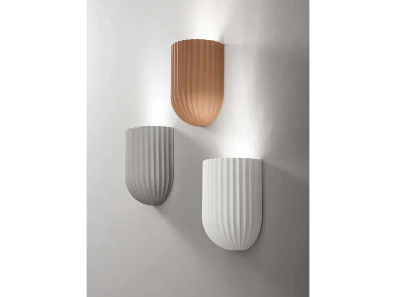 Lampada da parete Beton di Ondaluce