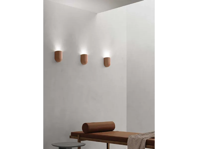 Lampada da parete Beton di Ondaluce
