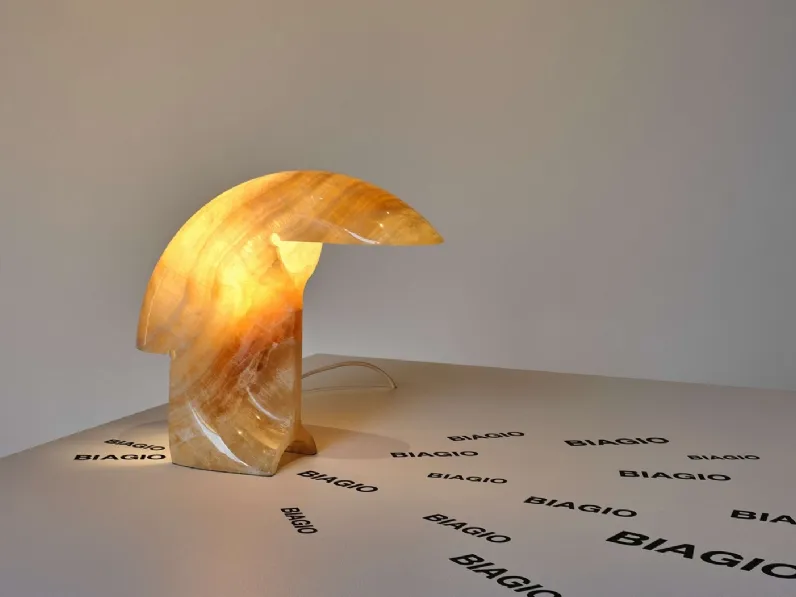 Lampada da tavolo Biagio Onyx edition di Flos