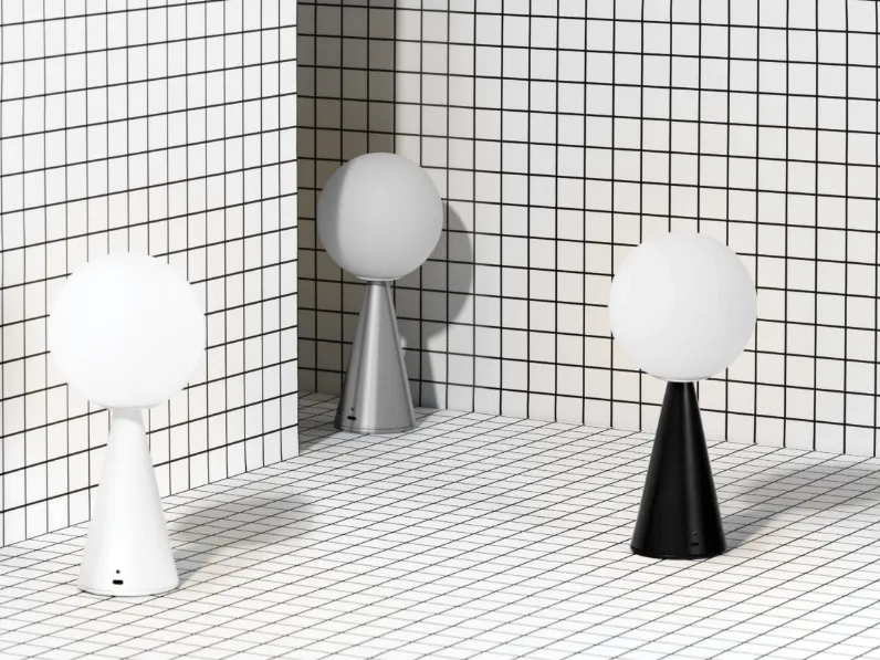 Lampada Bilia Mini Portable di Fontana Arte