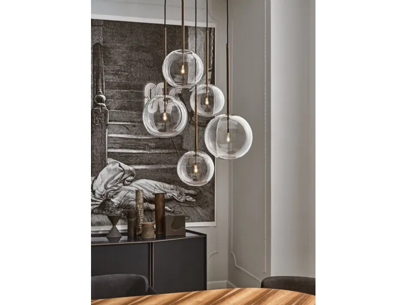 Lampada a sospensione Bolle Sola di Gallotti&Radice