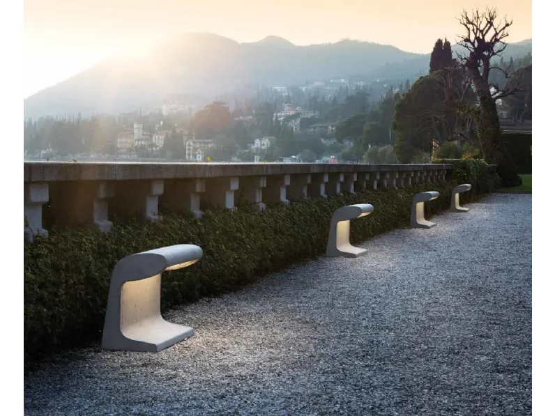 Lampada da esterno Borne Béton Grande di Nemo