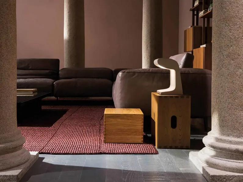 Lampada da tavolo Borne Béton Petite di Nemo