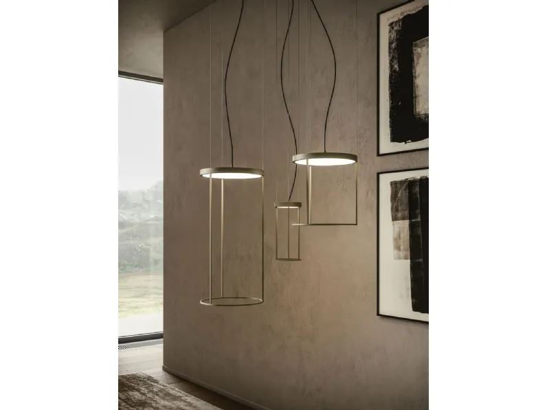 Lampada a sospensione Brassie Round di Ronda Design
