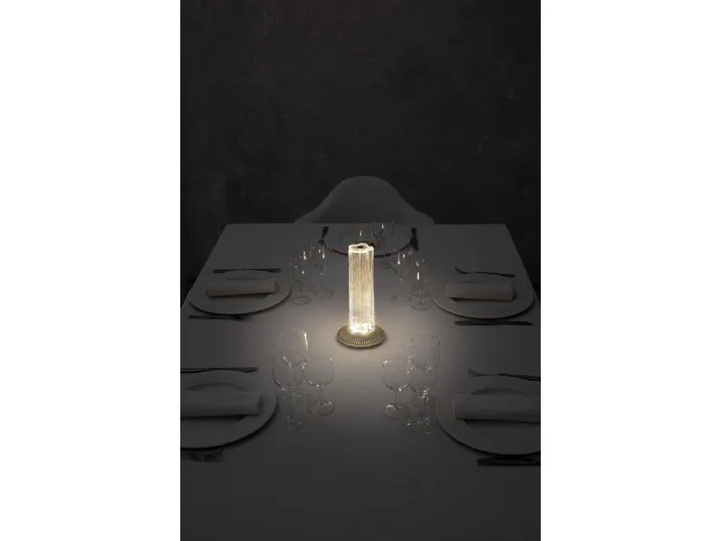 Lampada in vetro Briccola da tavolo di Vesoi