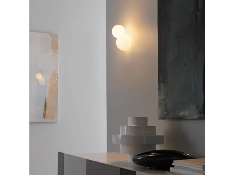 Lampada da parete Bruco media di Fontana Arte