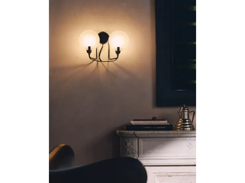 Lampada da parete Bugia di Stilnovo