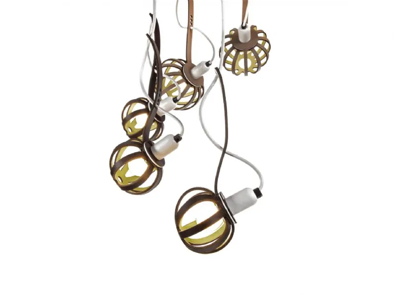Lampada a sospensione Bunch di Enrico Pellizzoni