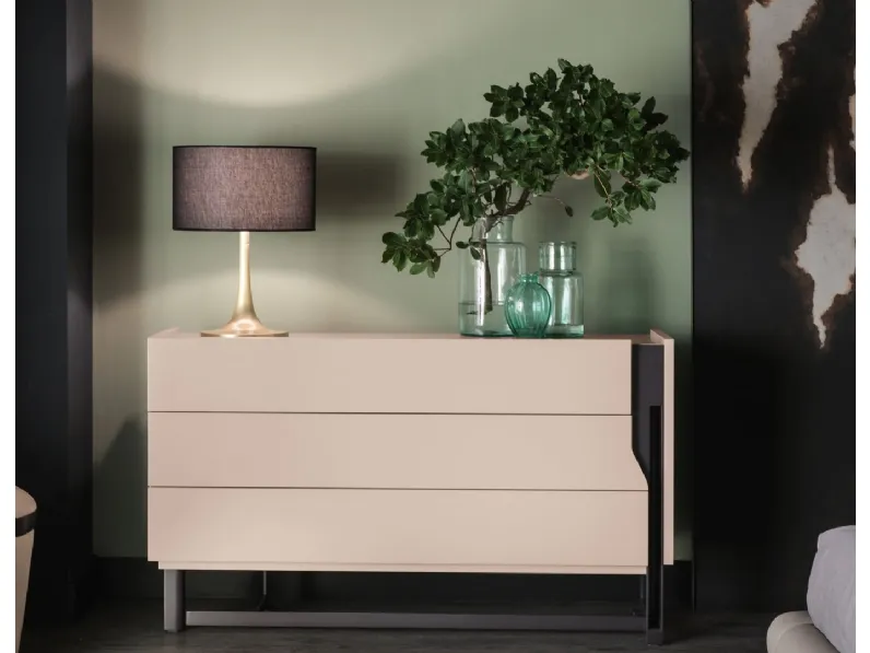 Lampada da tavolo in alluminio con paralume in tessuto Lucy di Cantori