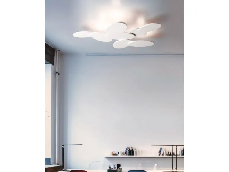 Lampada a soffitto Ninfea di Cattaneo