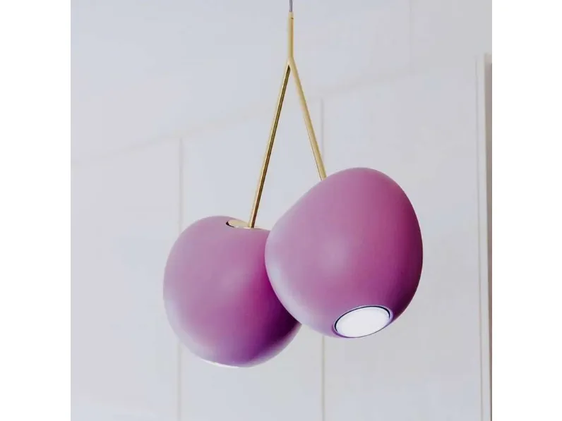 Lampada a sospensione di design Cherry di Qeeboo