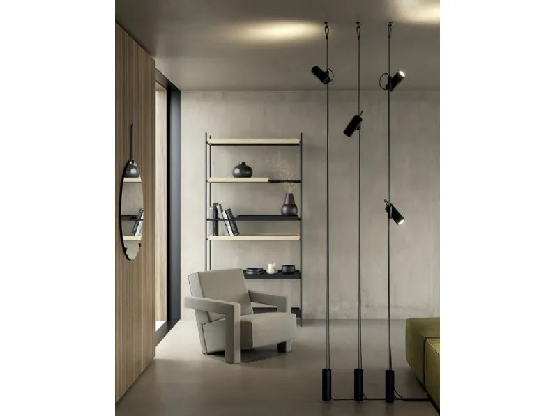 Lampada da terra in corda Cima di Lodes