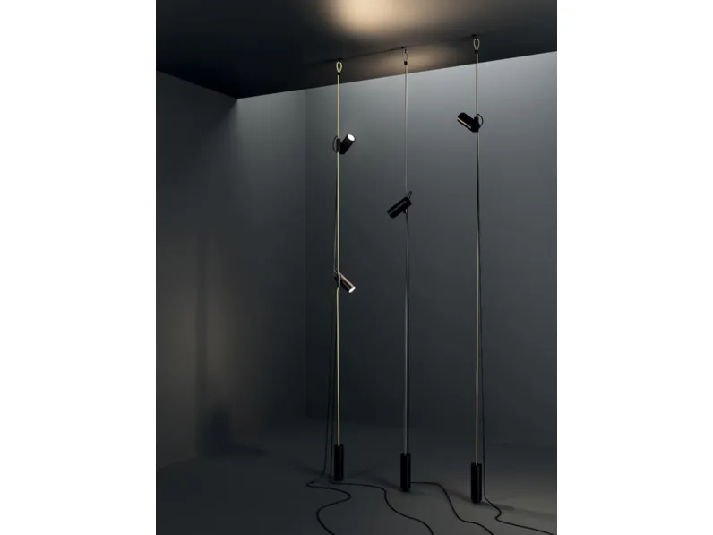 Lampada da terra in corda Cima di Lodes