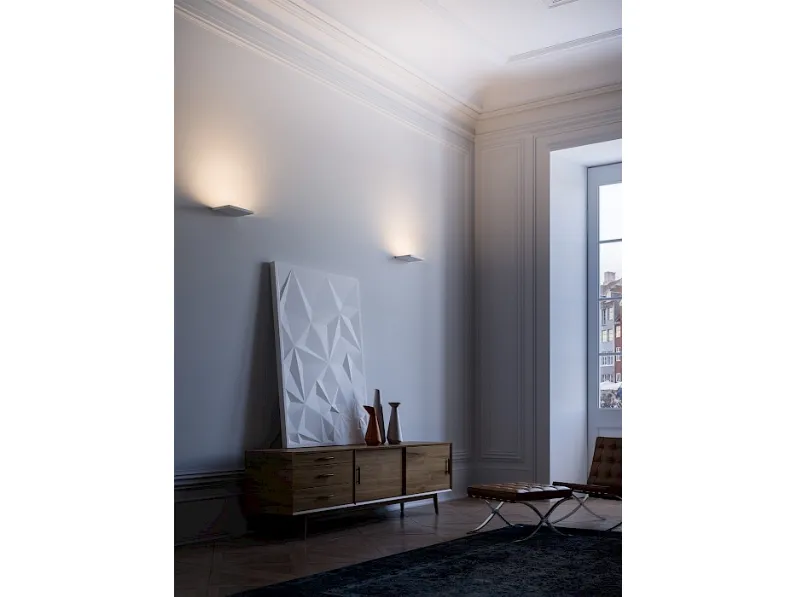 Lampada da parete super piatta con scheda led CM2 di Rotaliana