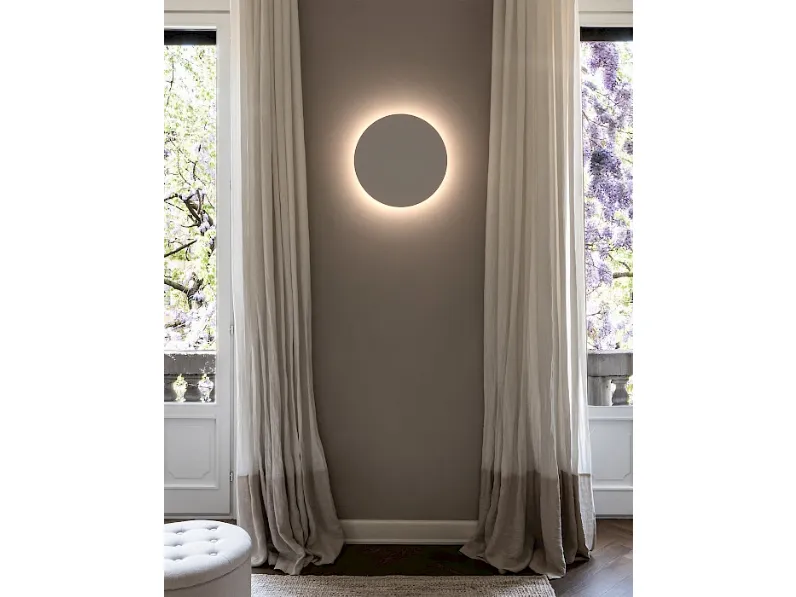 Lampada da parete realizzata in alluminio Collide di Rotaliana