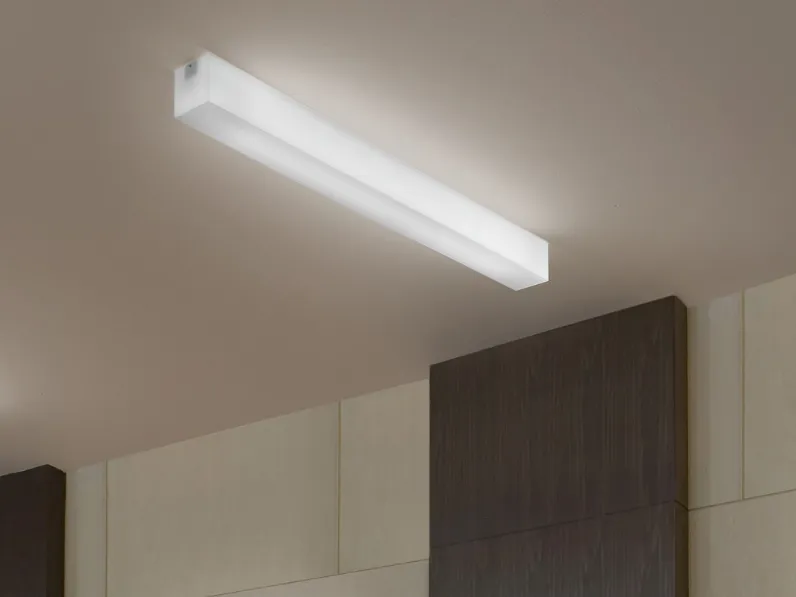 Lampada da parete in vetro rettangolare Compact di Team Italia