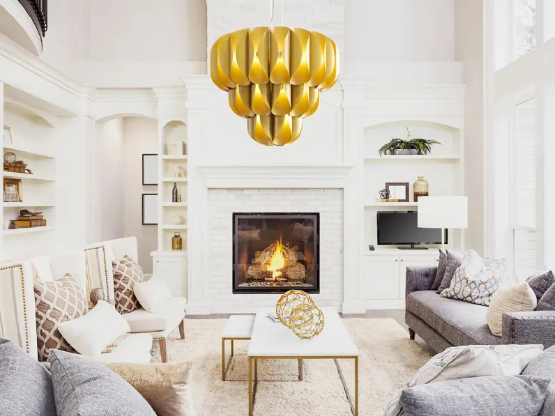 Lampada a sospensione in alluminio Concerto di LIGHT4