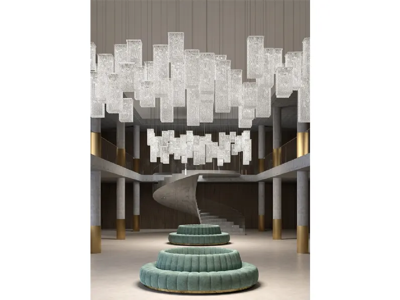 Lampada a sospensione Cubo di Masiero