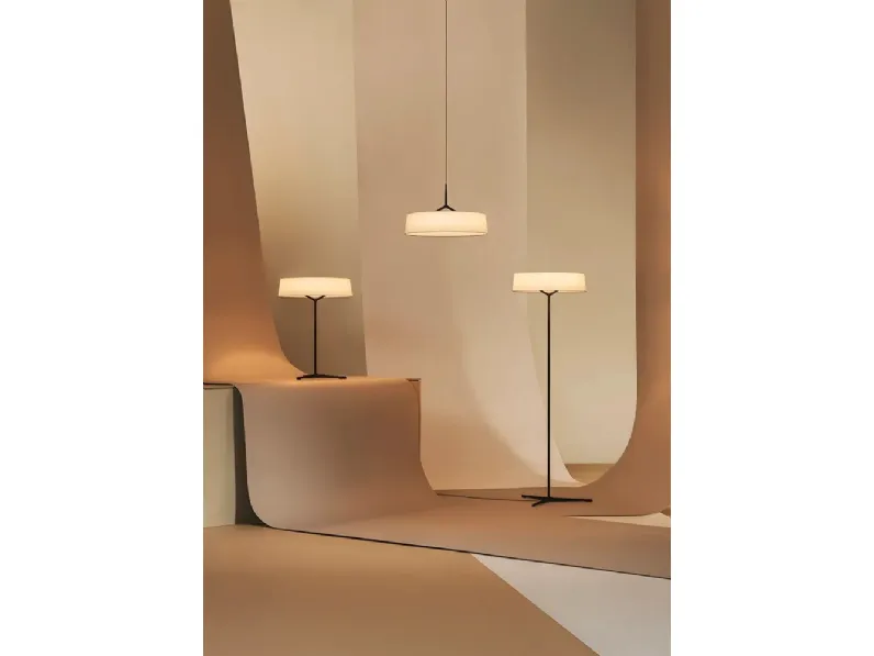 Lampada a sospensione in pergamena Dama di Vibia