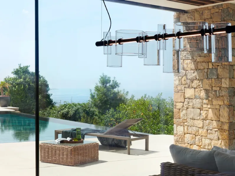 Lampada a sospensione Dancing Glass di Oluce