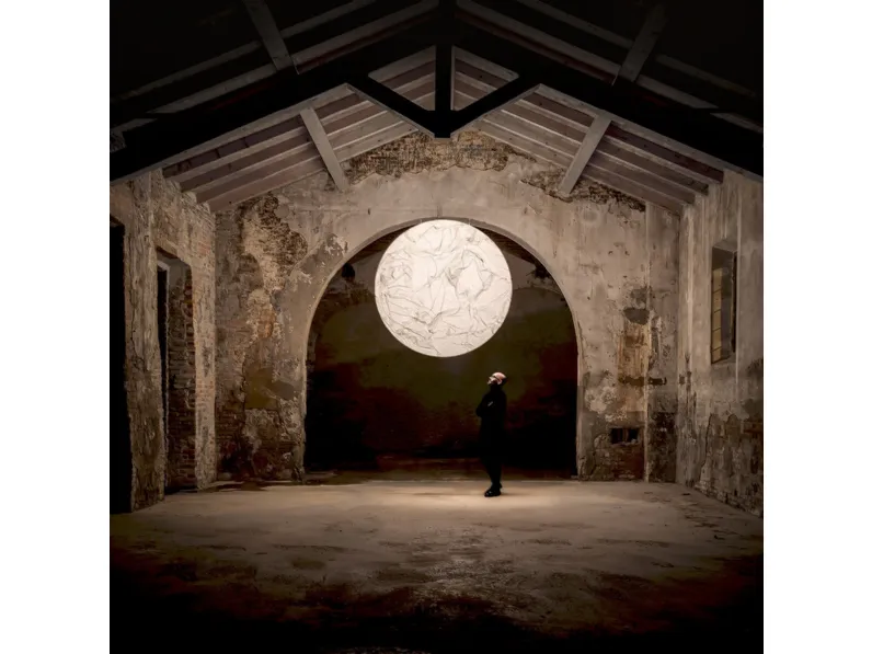 Lampada a sospensione Moon di Davide Groppi