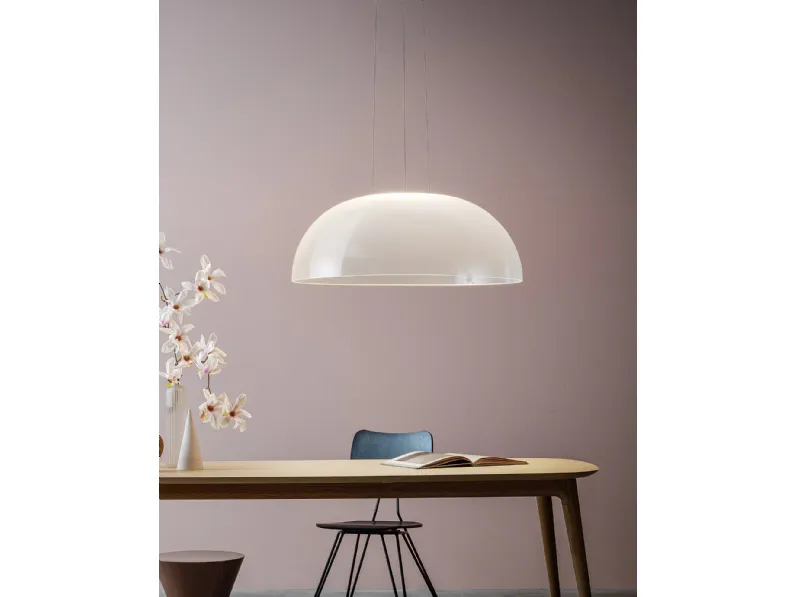 Lampada a sospensione in PMMA Demi di Stilnovo