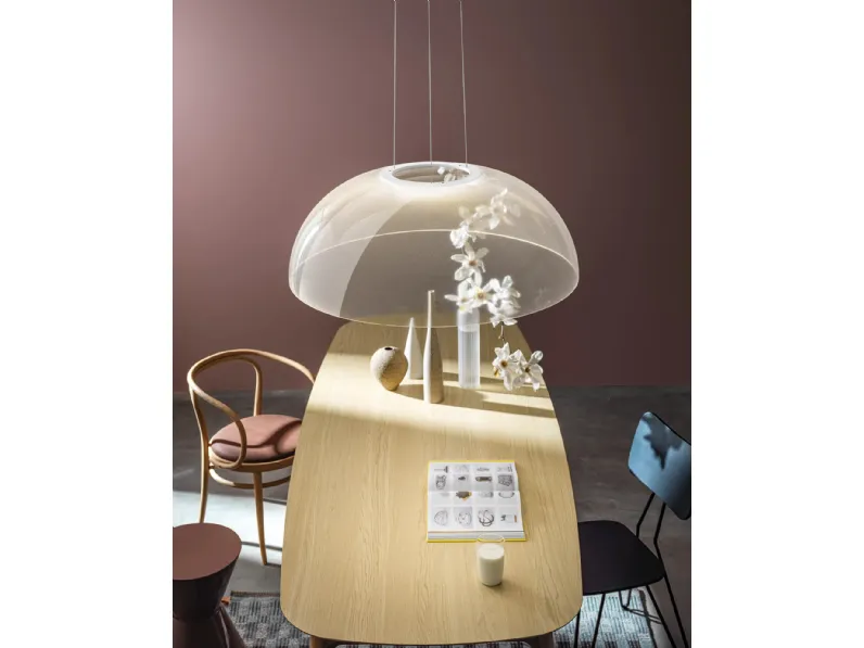 Lampada a sospensione in PMMA Demi di Stilnovo