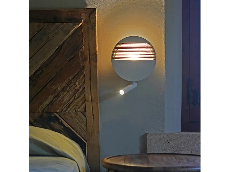 Lampada da parete in metallo e corda Dial di OLE!