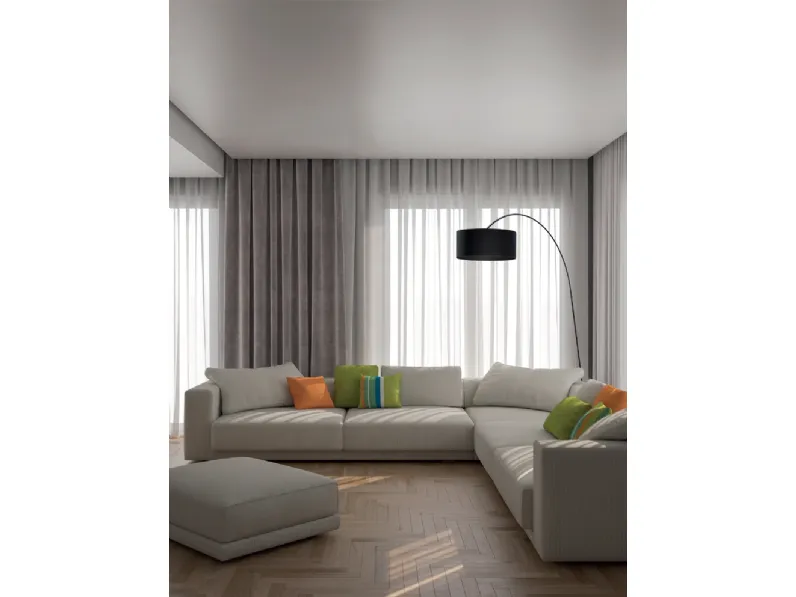 Lampada da terra Diana di Novalux