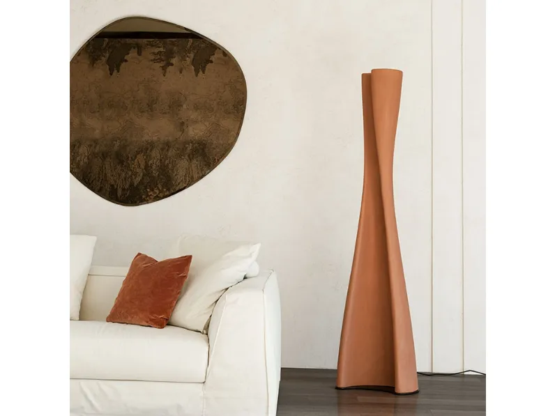 Lampada da terra in argilla Diploma di Cattelan Italia
