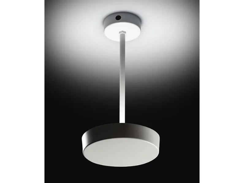 Lampada a sospensione in metallo, a luce indiretta Dot di Status