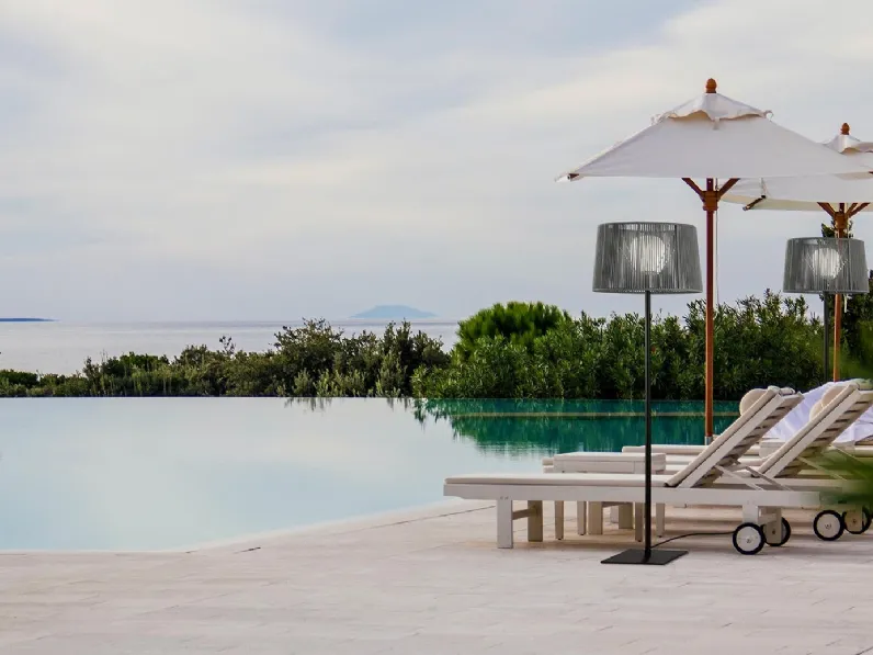 Lampada da terra Drum Outdoor di OLE!