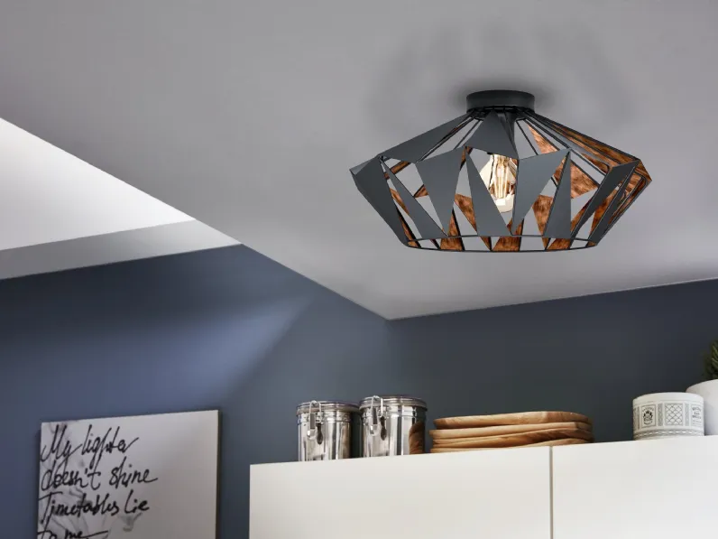 Plafoniera Carlton di Eglo