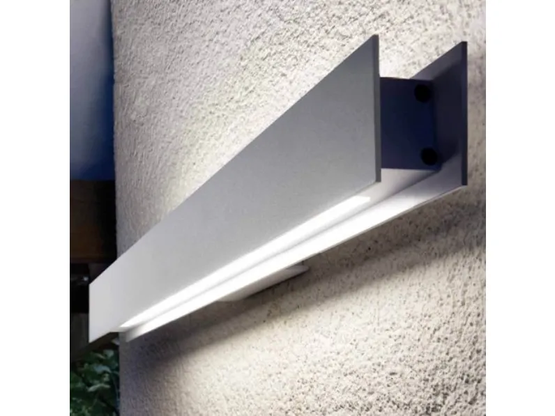 Lampada da parete per esterni in metallo Elba di Status