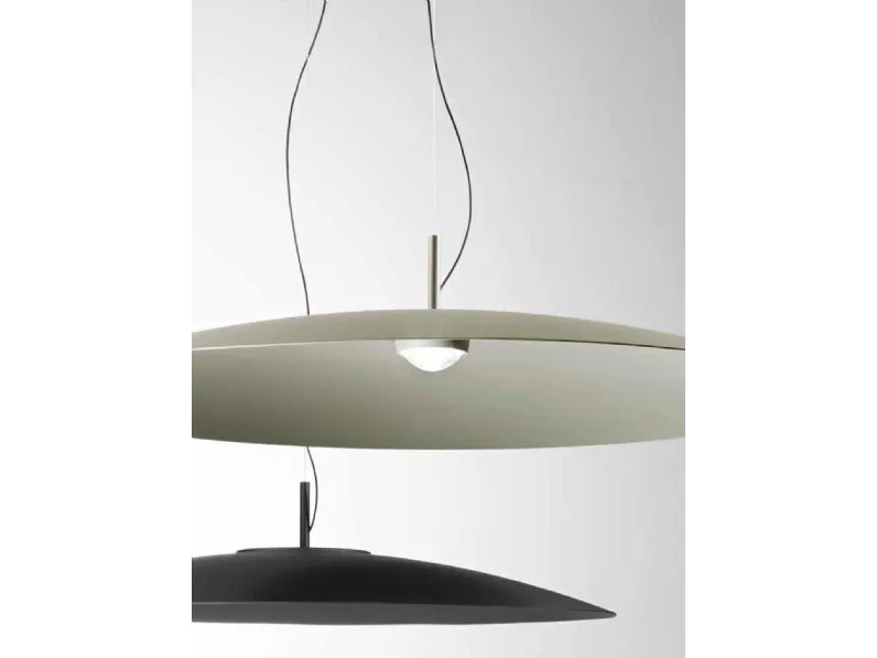 Lampada a sospensione Elle in alluminio di Ondaluce