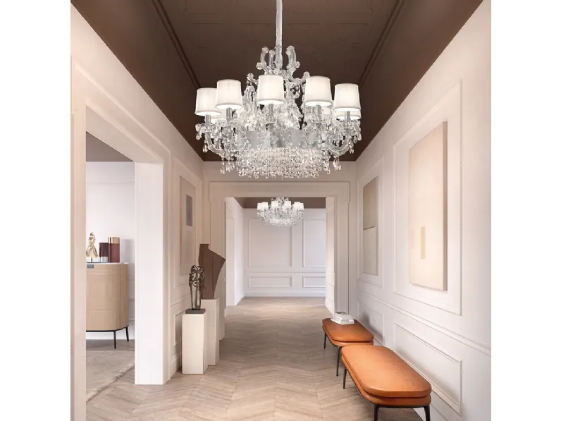 Lampada a sospensione Eternal di Masiero