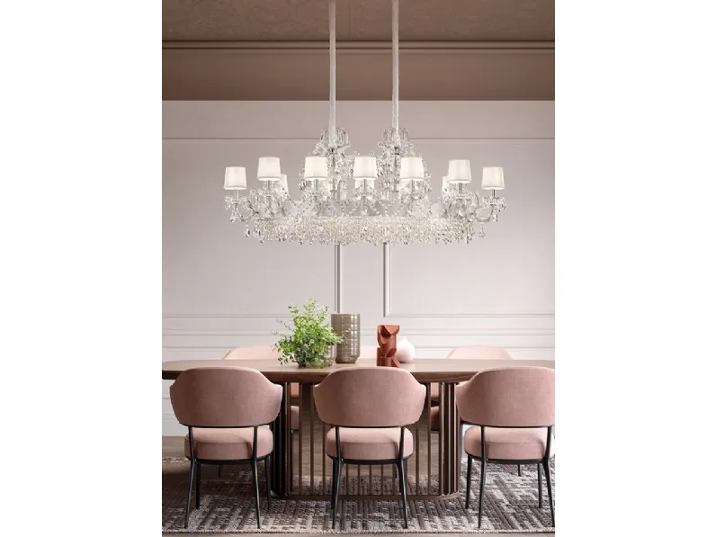 Lampada a sospensione Eternal di Masiero