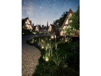 Lampada da esterni Fata Novalux: design elegante per illuminare gli spazi aperti.